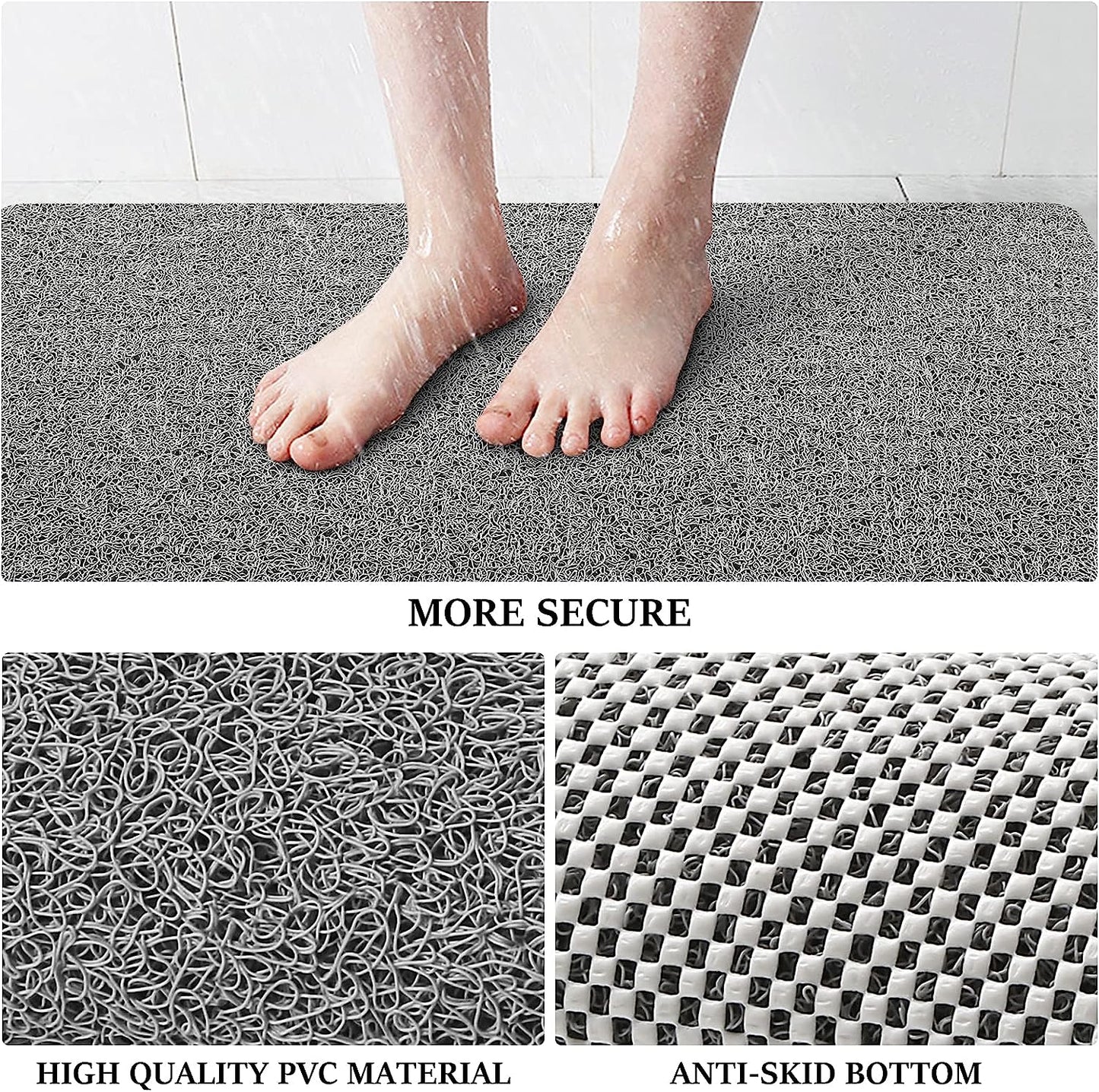 QuickDry Mold Resistant Shower Mat